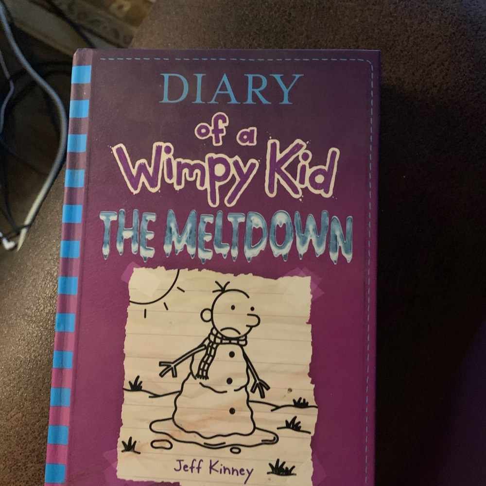 Hardback book- Diary of a Wimpy Kid